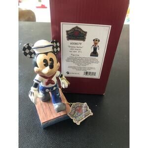 Walt Disney Showcase Jim Shore Enesco Snazzy Sailor Mickey New Open Box